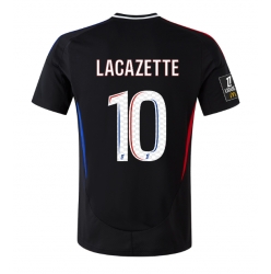 Olympique Lyonnais Alexandre Lacazette #10 Auswärtstrikot 2024-25 Kurzarm