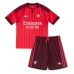 Olympique Lyonnais Auswärtstrikot Kinder 2026-27 Kurzarm (+ kurze hosen)