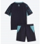 Olympique de Marseille Auswärtstrikot Kinder 2026-27 Kurzarm (+ kurze hosen)