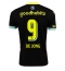PSV Eindhoven Luuk de Jong #9 Auswärtstrikot 2024-25 Kurzarm