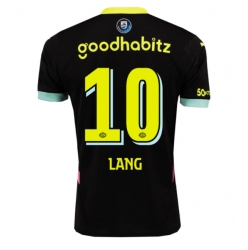 PSV Eindhoven Noa Lang #10 Auswärtstrikot 2024-25 Kurzarm