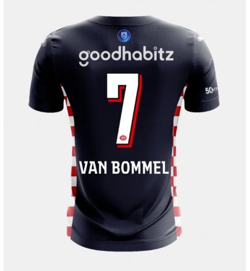 PSV Eindhoven Ruben van Bommel #7 Auswärtstrikot 2025-26 Kurzarm PSV Eindhoven Ruben van Bommel #7 Auswärtstrikot 2025-26 Kurzarm