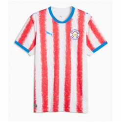 Paraguay Heimtrikot WM 2026 Kurzarm