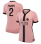 Paris Saint-Germain Achraf Hakimi #2 3rd trikot Frauen 2024-25 Kurzarm