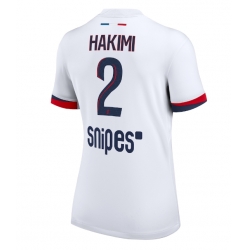 Paris Saint-Germain Achraf Hakimi #2 Auswärtstrikot Frauen 2025-26 Kurzarm