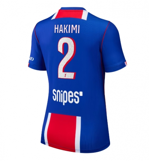 Paris Saint-Germain Achraf Hakimi #2 Heimtrikot Frauen 2026-27 Kurzarm Paris Saint-Germain Achraf Hakimi #2 Heimtrikot Frauen 2026-27 Kurzarm
