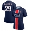 Paris Saint-Germain Bradley Barcola #29 Heimtrikot Frauen 2024-25 Kurzarm