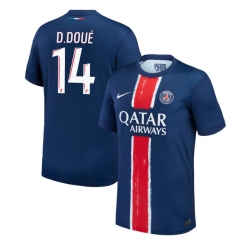 Paris Saint-Germain Desire Doue #14 Heimtrikot 2024-25 Kurzarm