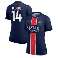 Paris Saint-Germain Desire Doue #14 Heimtrikot Frauen 2024-25 Kurzarm