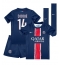 Paris Saint-Germain Desire Doue #14 Heimtrikot Kinder 2024-25 Kurzarm (+ kurze hosen)