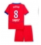 Paris Saint-Germain Fabian Ruiz #8 3rd trikot Kinder 2025-26 Kurzarm (+ kurze hosen)
