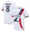 Paris Saint-Germain Fabian Ruiz #8 Auswärtstrikot 2024-25 Kurzarm