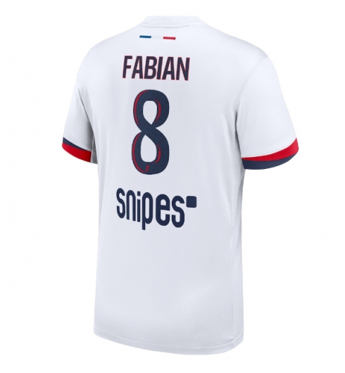 Paris Saint-Germain Fabian Ruiz #8 Auswärtstrikot 2025-26 Kurzarm Paris Saint-Germain Fabian Ruiz #8 Auswärtstrikot 2025-26 Kurzarm