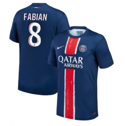 Paris Saint-Germain Fabian Ruiz #8 Heimtrikot 2024-25 Kurzarm
