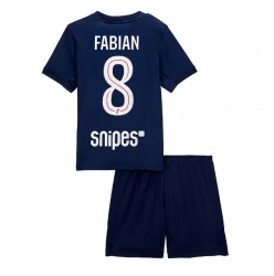Paris Saint-Germain Fabian Ruiz #8 Heimtrikot Kinder 2025-26 Kurzarm (+ kurze hosen)