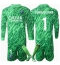 Paris Saint-Germain Gianluigi Donnarumma #1 Torwart Heimtrikot Kinder 2024-25 Langarm (+ kurze hosen)