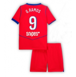 Paris Saint-Germain Goncalo Ramos #9 3rd trikot Kinder 2025-26 Kurzarm (+ kurze hosen)