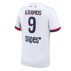Paris Saint-Germain Goncalo Ramos #9 Auswärtstrikot 2025-26 Kurzarm