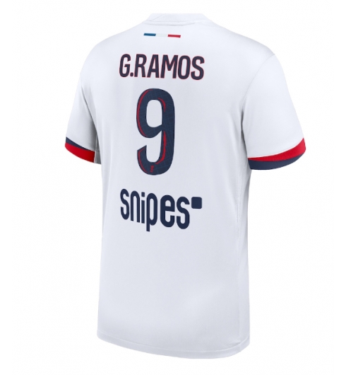 Paris Saint-Germain Goncalo Ramos #9 Auswärtstrikot 2025-26 Kurzarm Paris Saint-Germain Goncalo Ramos #9 Auswärtstrikot 2025-26 Kurzarm