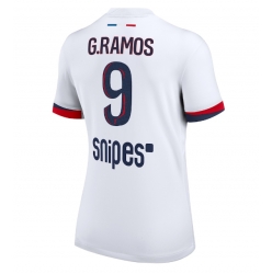 Paris Saint-Germain Goncalo Ramos #9 Auswärtstrikot Frauen 2025-26 Kurzarm