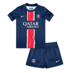 Paris Saint-Germain Heimtrikot Kinder 2024-25 Kurzarm (+ kurze hosen)