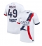 Paris Saint-Germain Ibrahim Mbaye #49 Auswärtstrikot 2025-26 Kurzarm