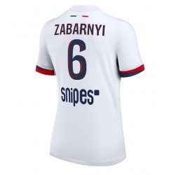 Paris Saint-Germain Illia Zabarnyi #6 Auswärtstrikot Frauen 2025-26 Kurzarm