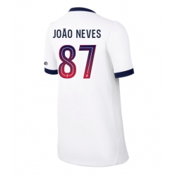 Paris Saint-Germain Joao Neves #87 Auswärtstrikot Frauen 2026-27 Kurzarm