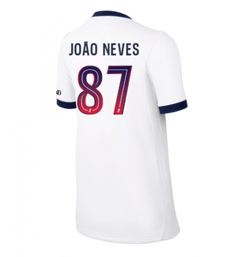 Paris Saint-Germain Joao Neves #87 Auswärtstrikot Frauen 2026-27 Kurzarm Paris Saint-Germain Joao Neves #87 Auswärtstrikot Frauen 2026-27 Kurzarm