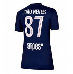 Paris Saint-Germain Joao Neves #87 Heimtrikot Frauen 2025-26 Kurzarm