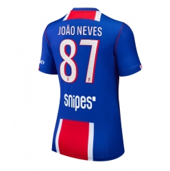 Paris Saint-Germain Joao Neves #87 Heimtrikot Frauen 2026-27 Kurzarm