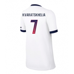 Paris Saint-Germain Khvicha Kvaratskhelia #7 Auswärtstrikot Frauen 2026-27 Kurzarm