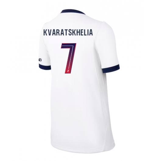 Paris Saint-Germain Khvicha Kvaratskhelia #7 Auswärtstrikot Frauen 2026-27 Kurzarm Paris Saint-Germain Khvicha Kvaratskhelia #7 Auswärtstrikot Frauen 2026-27 Kurzarm