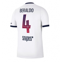 Paris Saint-Germain Lucas Beraldo #4 Auswärtstrikot 2026-27 Kurzarm