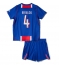 Paris Saint-Germain Lucas Beraldo #4 Heimtrikot Kinder 2026-27 Kurzarm (+ kurze hosen)