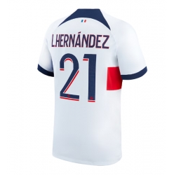 Paris Saint-Germain Lucas Hernandez #21 Auswärtstrikot 2023-24 Kurzarm