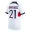 Paris Saint-Germain Lucas Hernandez #21 Auswärtstrikot 2023-24 Kurzarm
