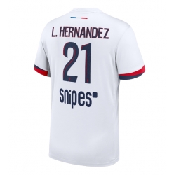 Paris Saint-Germain Lucas Hernandez #21 Auswärtstrikot 2025-26 Kurzarm