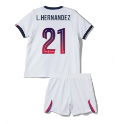 Paris Saint-Germain Lucas Hernandez #21 Auswärtstrikot Kinder 2026-27 Kurzarm (+ kurze hosen)