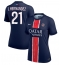 Paris Saint-Germain Lucas Hernandez #21 Heimtrikot Frauen 2024-25 Kurzarm