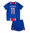 Paris Saint-Germain Maghnes Akliouche #11 Heimtrikot Kinder 2026-27 Kurzarm (+ kurze hosen)