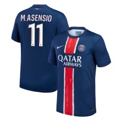Paris Saint-Germain Marco Asensio #11 Heimtrikot 2024-25 Kurzarm