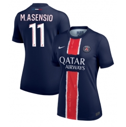 Paris Saint-Germain Marco Asensio #11 Heimtrikot Frauen 2024-25 Kurzarm