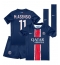 Paris Saint-Germain Marco Asensio #11 Heimtrikot Kinder 2024-25 Kurzarm (+ kurze hosen)