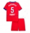 Paris Saint-Germain Marquinhos #5 3rd trikot Kinder 2025-26 Kurzarm (+ kurze hosen)