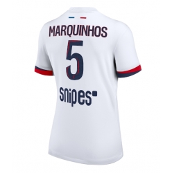 Paris Saint-Germain Marquinhos #5 Auswärtstrikot Frauen 2025-26 Kurzarm