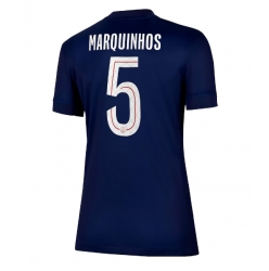 Paris Saint-Germain Marquinhos #5 Heimtrikot Frauen 2025-26 Kurzarm