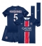 Paris Saint-Germain Marquinhos #5 Heimtrikot Kinder 2024-25 Kurzarm (+ kurze hosen)