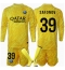 Paris Saint-Germain Matvei Safonov #39 Torwart 3rd trikot Kinder 2024-25 Langarm (+ kurze hosen)