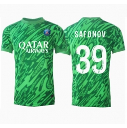 Paris Saint-Germain Matvei Safonov #39 Torwart Heimtrikot 2024-25 Kurzarm